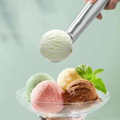 Фруктовые шарики Ложки для печенья Ложки для йогурта и сорбета Кухонные гаджеты из сплава Аксессуары Ложки для мороженого Ложка для мороженого Копатель