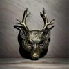 Deer Mask For Kids Adults Festival Party, Halloween Deer Cosplay Mask Deer Head Mask Halloween Deer Costume