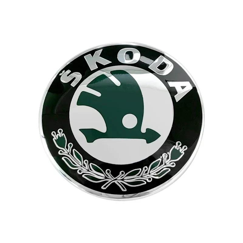 Car Sticker 2025 New Car Rear Front Emblem Trunk Badge Sticker for Skoda Kodiaq Karoq 2 A7 Tour VRS Superb Octavia Yeti Fabia 1