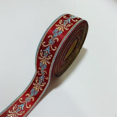 Этническая жаккардовая лента DIY Декор, 5 м украшения для шитья, украшения для сумок, стола