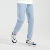 Li-Ning Спортивные брюки Classic Series с вышитым логотипом, однотонные, с манжетами, мужские, светло-серо-голубые, AKLS057-7