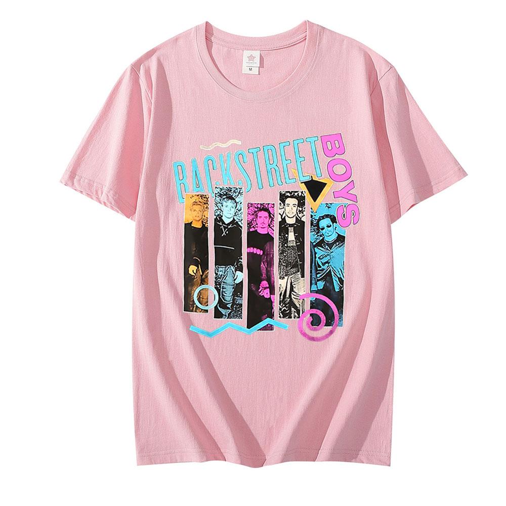 Classic s Backstreet Boys Rock Band Graphics TShirt Unisex Vintage Punk Tee Shirt Unisexs Hip Hop TShirts Oversized Streetwear