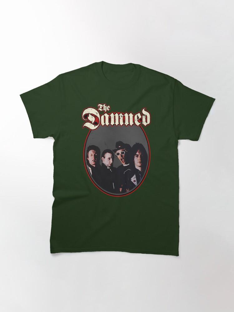 The Damned The Damned Members Portrait Classic T-Shirt