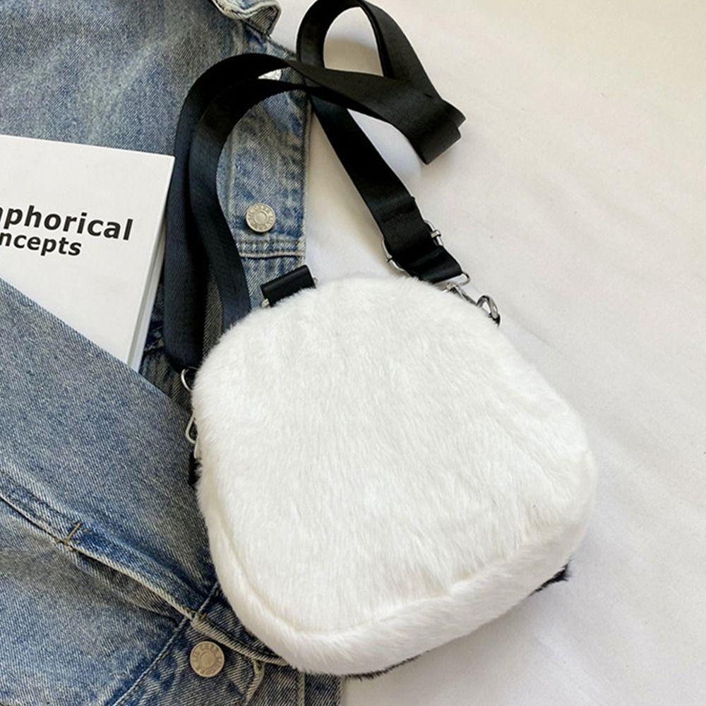 Плюшевая сумка через плечо дорожная сумка-мессенджер новая сумка для мобильного телефона женская