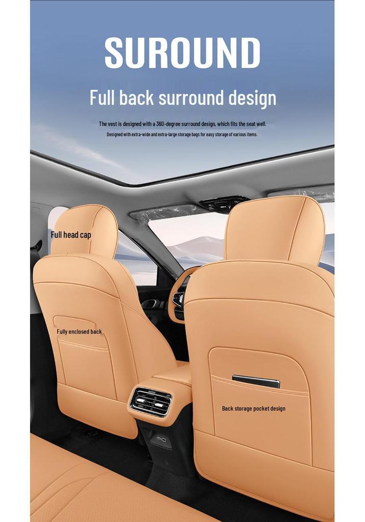 Universal Geely Emgrand 26 Seat Covers: Full Coverage, All-Season Car Cushions