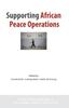 The Supporting African Peace Operations Book