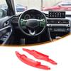 Red Gear Shift Paddles Paddle Shifters For Hyundai Elantra Sonata Genesis G70