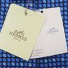 Безупречный галстук HERMES CRAVATE HEAVY TWILL Общий рисунок шелк мужской 645756 Б/у