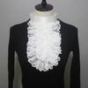 Victorians Colonial Jabot Collar Steampunk Ruffle Lace Detachable False Collar Shirt Front Necktie Halloween Costume