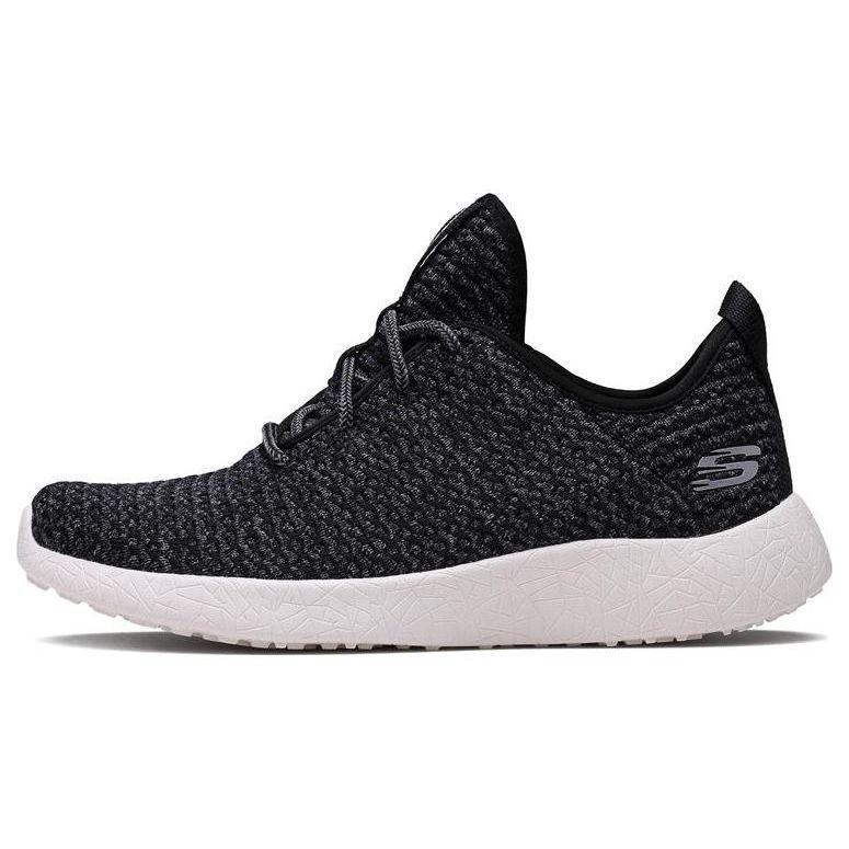 Skechers Спортивные повседневные кроссовки Burst с низкой посадкой Женские кроссовки Черный 12789-BKW