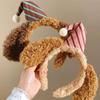 Милая мягкая повязка-маска с головой енота для женщин, для умывания лица, головной убор для дня рождения, вечеринки, встречи