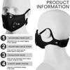 Nose Clamp Dust Mask Adjustable Activated Carbon Filters Breathable Respirator Mask  Painting
