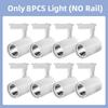 Светодиодный трековый светильник COB Track Lamp Rail Lighting для 20/30/40 Вт домашнего прожектора для магазина одежды в помещении, светильника для спальни