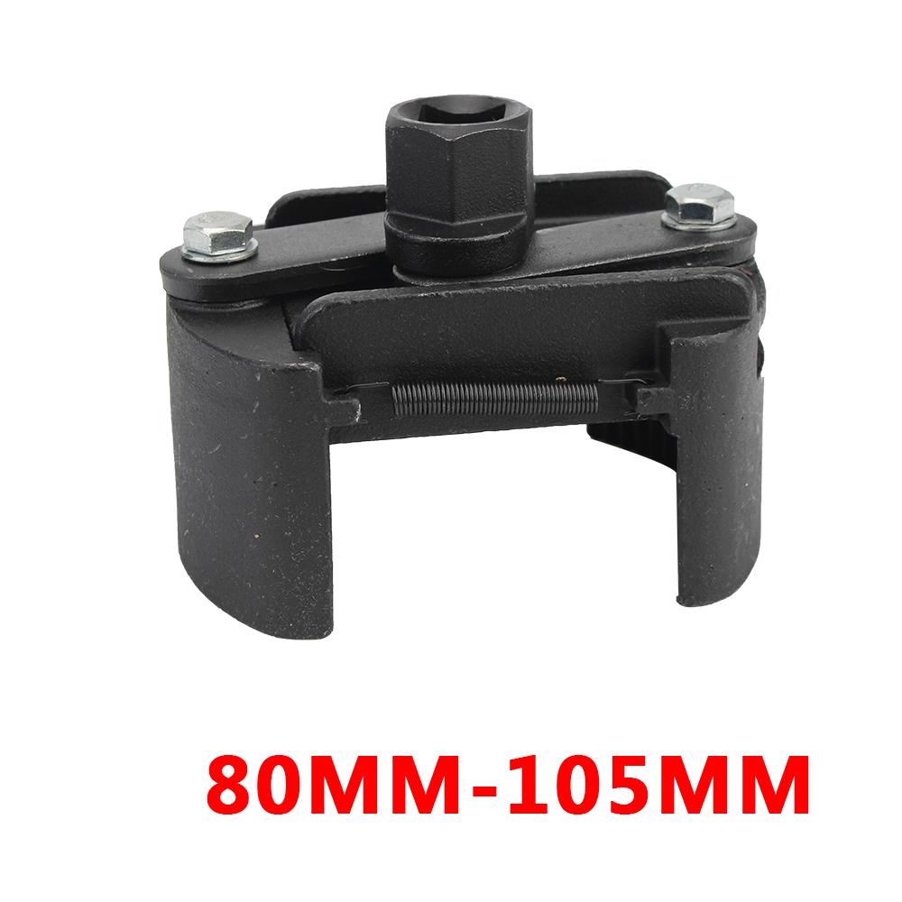 Инструмент для снятия Регулируемый Съемник топлива Чугунные Ключи для фильтров 2 губки Ключ для масляного фильтра 60-105 мм