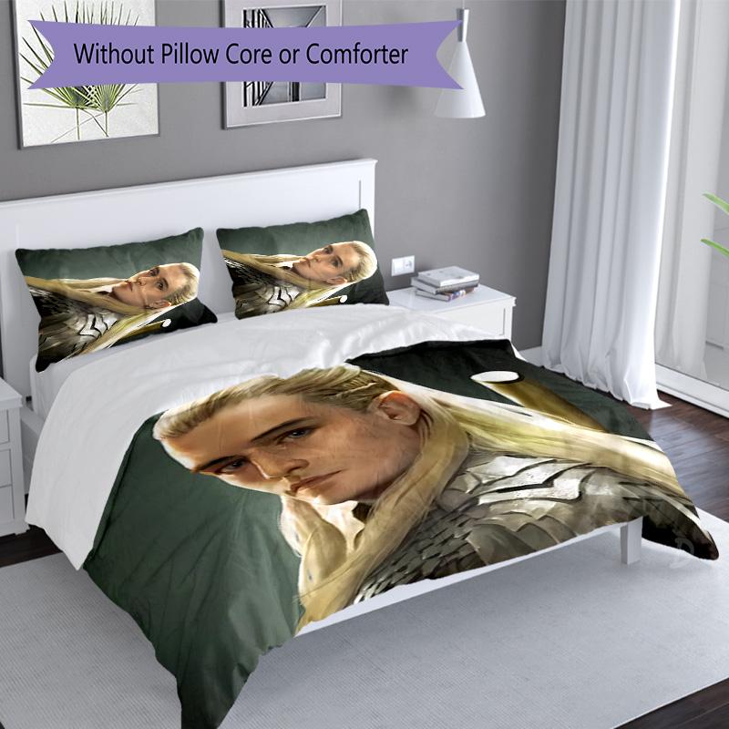 3pcs The Lord of the Rings1 pattern bedding set duvet cover set includes duvet cover &pillowcases, perfect all season bedroom decoration & gift
