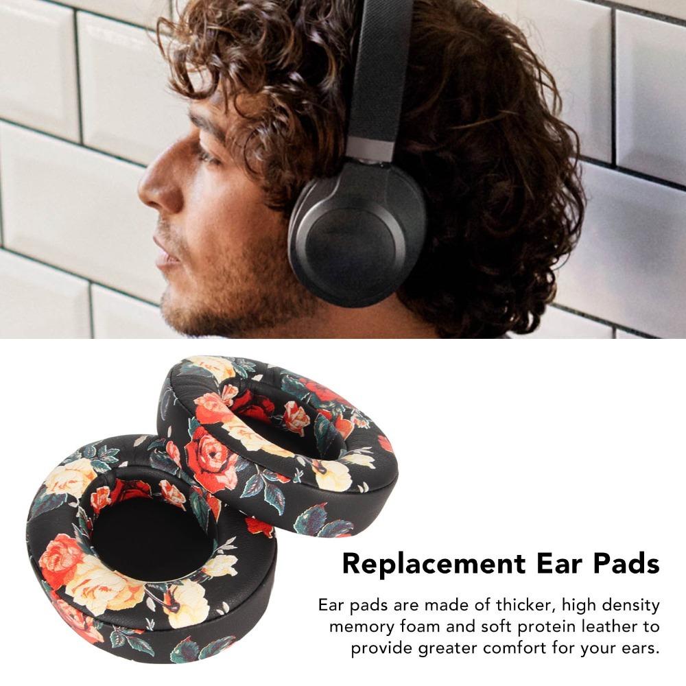 2PCS Leather Noise Isolation Ear Cushions Ear Covers for Studio 2 Studio 3 Replacement Parts