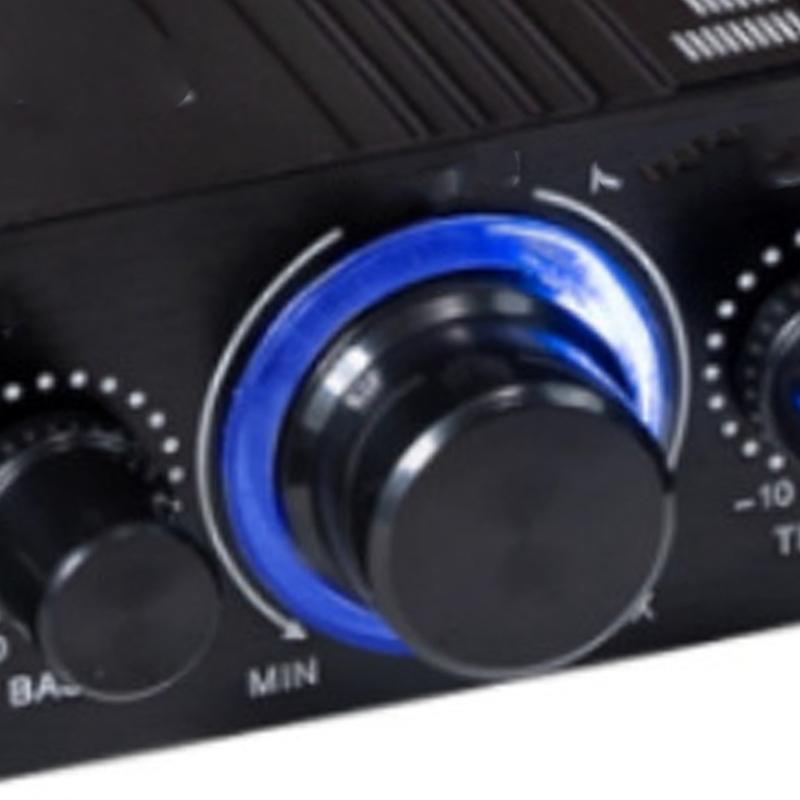 Home Sound System Digital Amplifier 12V 2A 20W+20W Double Channel HiFi 2.0 Stereo Sound Amplifier Home Studio Office