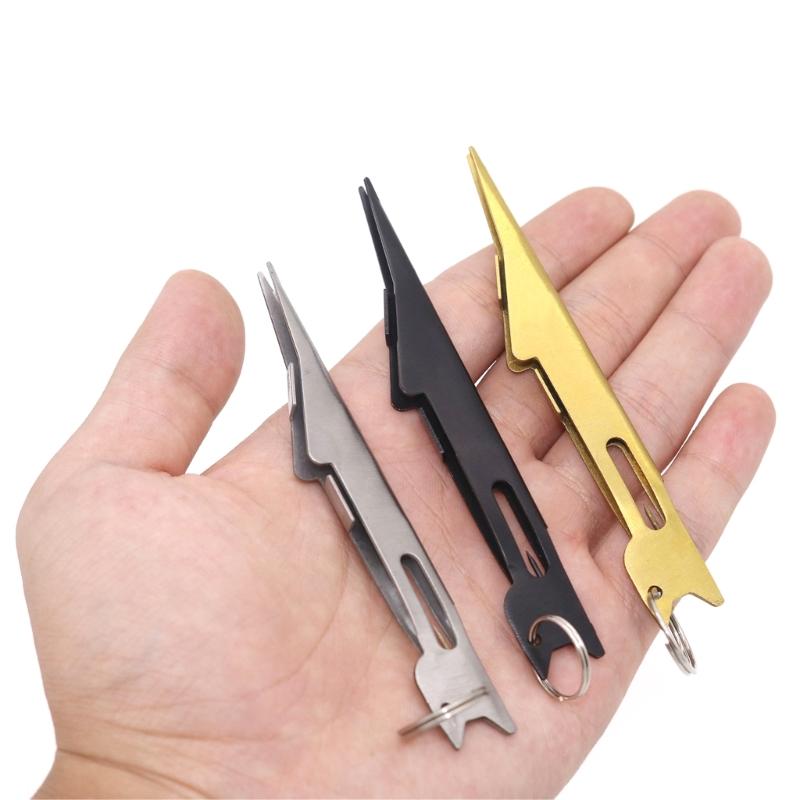 Инструмент для завязывания узлов на леске, Инструмент для завязывания рыболовных узлов, Инструмент для завязывания узлов, Быстрозавязыватель узлов для крючков и приманок, Инструмент для завязывания узлов