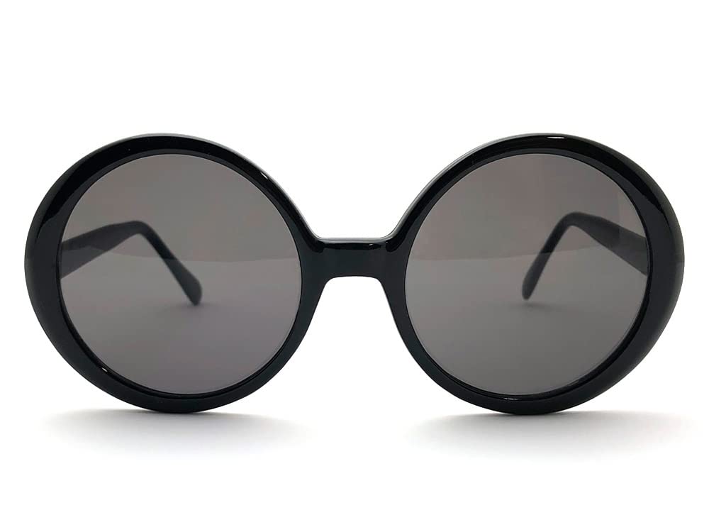 БОЛЬШИЕ ОВАЛЬНЫЕ СОЛНЦЕЗАЩИТНЫЕ ОЧКИ овальные ЧЕРНЫЕ ДЫМЧАТЫЕ [SPEED ADDICT] (большие солнцезащитные очки) ×