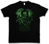 CTHULHU R´LYEH T-SHIRT - Wars Horror Arkham H. P. Lovecraft Miskatonic T-Shirt