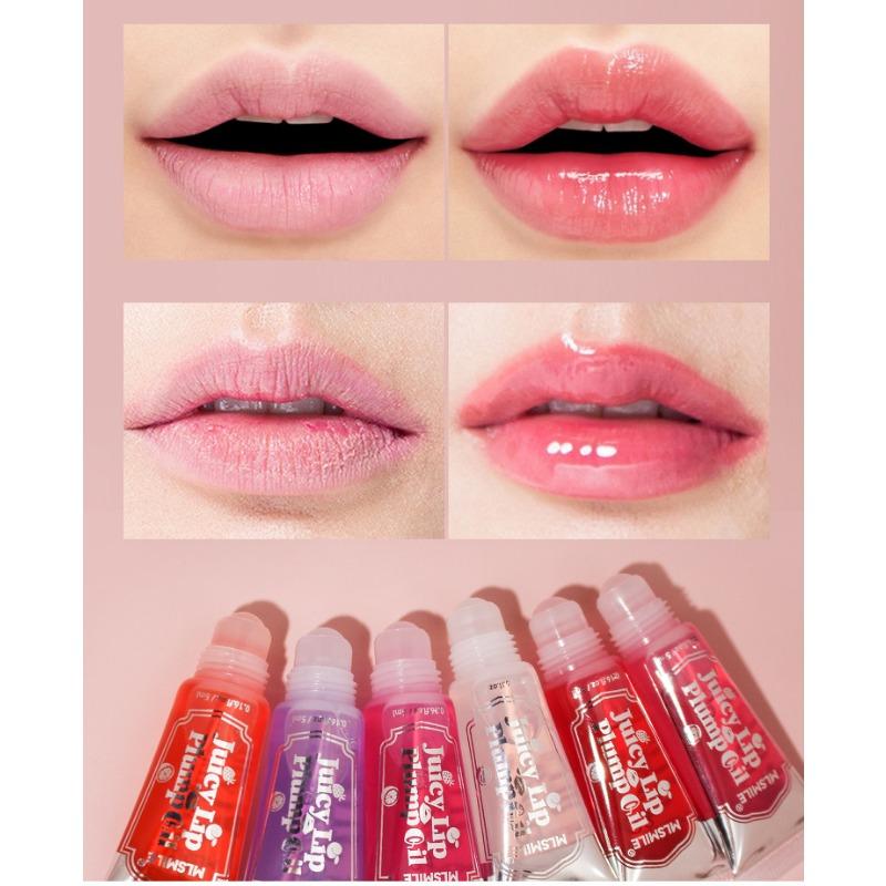 Ball Lip Glaze Set Прозрачный увлажняющий блеск для губ Dudu Lip Big Mouth Масло для увеличения губ 3 шт.