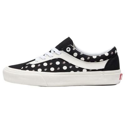 Кеды Bold Ni с низким верхом для скейтбординга Унисекс Кроссовки Черно-белые VN0A5DYA1KP