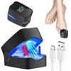 Portable Nail Therapy Lamp 910nm Infrared & 407nm Blue Light for Toenail Health Nail Fungus Treatment Device for Thick Damaged Nails