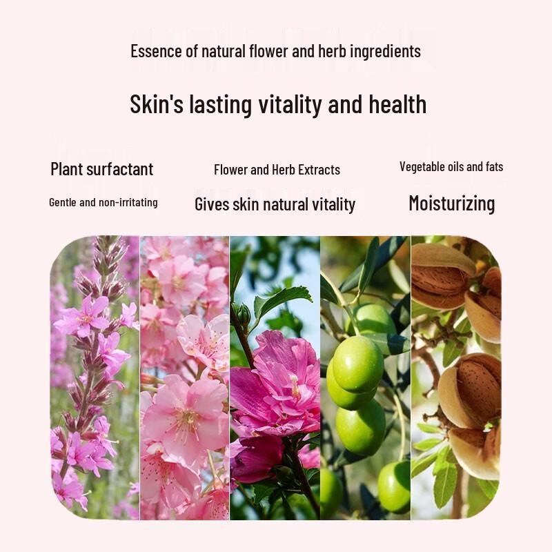 Foretty Antibacterial Sakura Herbal Soap