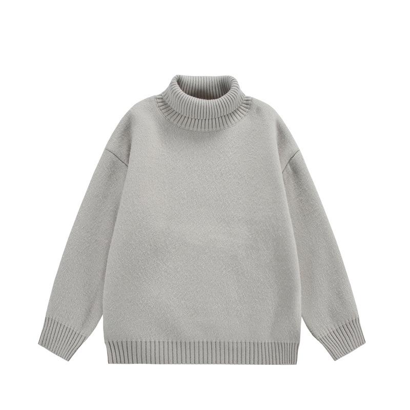 Водолазка для мужчин на осень и зиму, бархатная рубашка большого размера, модная внутренняя одежда, свободный вязаный свитер в гонконгском стиле.