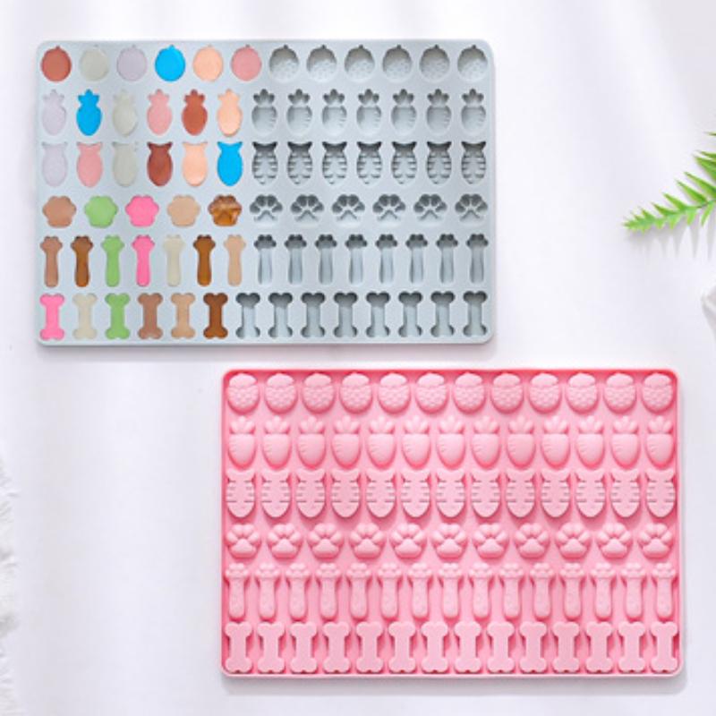 78 Клубника Кошачья лапка противень силиконовая форма косточка конфета шоколадная форма корм для собак силиконовый коврик печенье бисквит торт декор