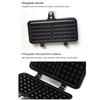 Long Handle Waffle Baking Pan Rectangle Toast Frying Pan Waffle Maker Machine  Kitchen Cookware