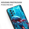 Чехол для телефона с дизайном Аниме Биология для Samsung A73 A72 A71 A55 A54 A53 A52 A51 A13 A22 A16 A15 A12 A14 A26 A07 5G Черный