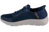 Skechers Слипоны: Go Walk Flex - Hands Up, мужские темно-синие кроссовки