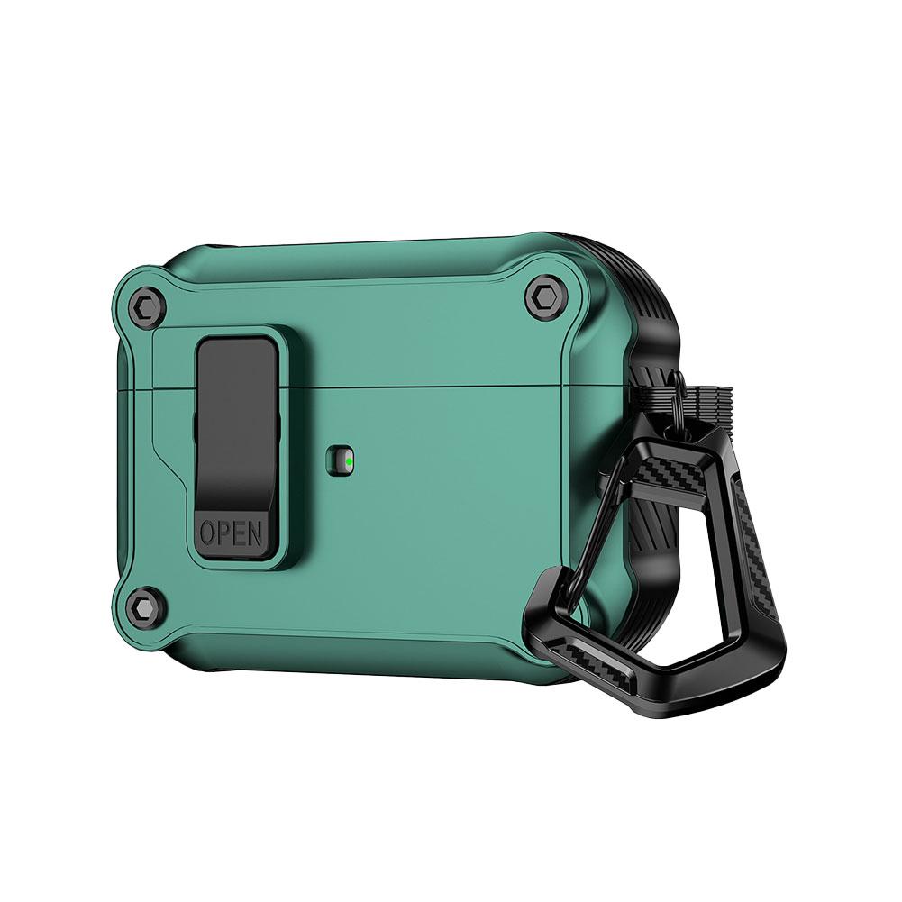 2025 Защитный чехол с надежным замком для AirPods Pro 3 НОВЫЙ Автоматический выдвижной Полностью защитный чехол с чистящим набором для Apple AirPods Pro 3