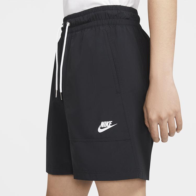 Nike Спортивная одежда Тканые шорты Мужские штаны Черные CU4472-010