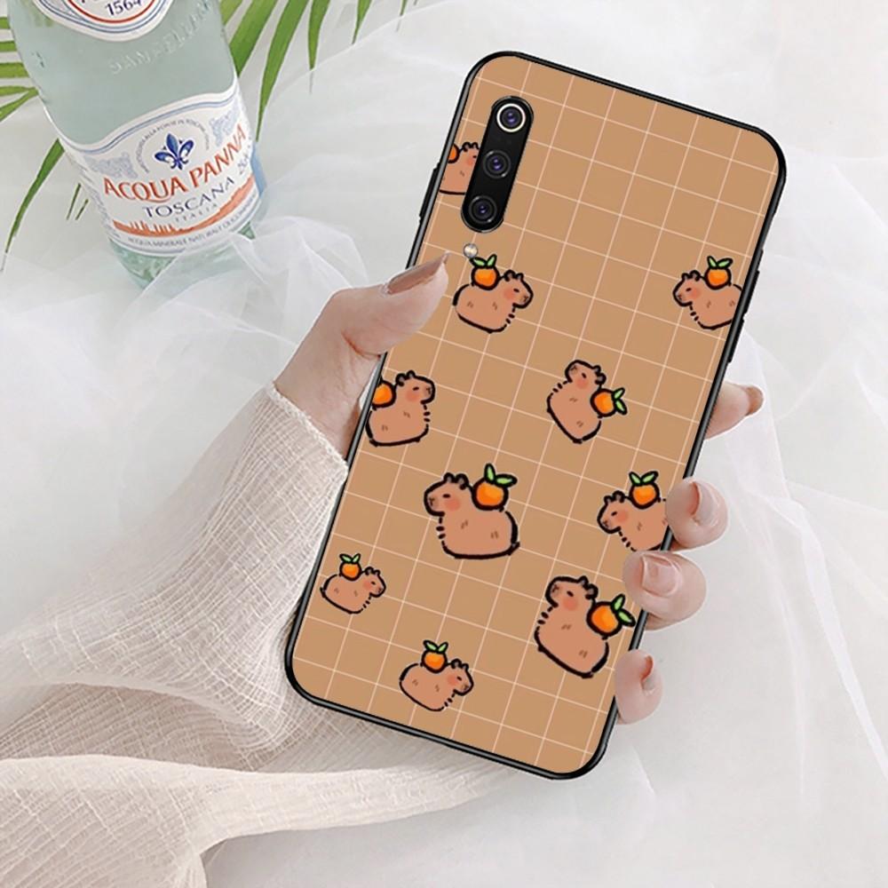 Capybara Cute animal cartoon Phone Case For Xiaomi Mi 5X 8 9 10 11 12 lite pro 10T PocoX3pro PocoM3 Note 10 pro lite