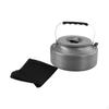 1.6L Camping Kettle Aluminum Alloy Teapot Coffee Pot for Hiking Picnic Backpacking