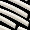 6 String Guitar Nut Saddles Cattle Bone Pre-Slotted Top Nut Curved Bottom