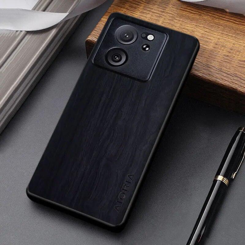 Case For Xiaomi 13T Pro Coque Unique Design Lightweight Wooden Pattern Pu Leather Cover for Xiaomi 13t Case Funda