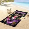 Name Custom Little-Yoda Print Beach Towel, Large Soft Quick Dry Towel for Beach Camping Swimming