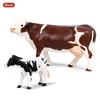 Cognitive Animal Model Toy: Dairy Cow, Buffalo, Yellow Cattle, Rhinoceros, Simmental Bull