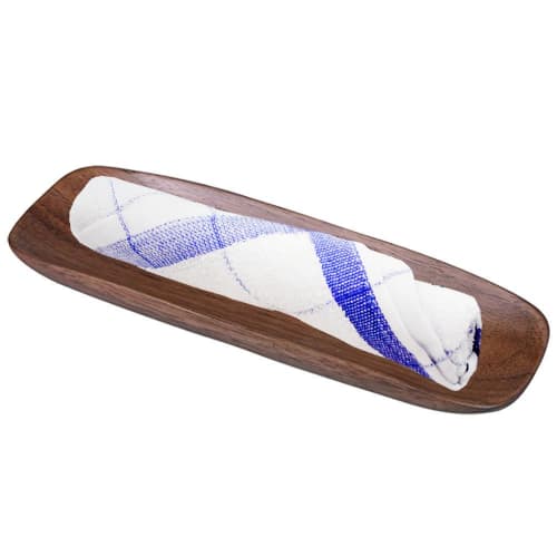 Cotton Dishcloth, Checkered Pattern, Pack of 5, 34 x 34cm, ZB-5123