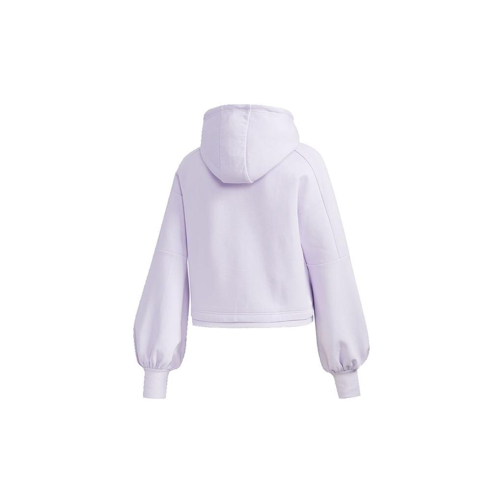 Adidas Hoodie Motion Casual Sports Pullover Women Hoodies Light-Purple FM9311