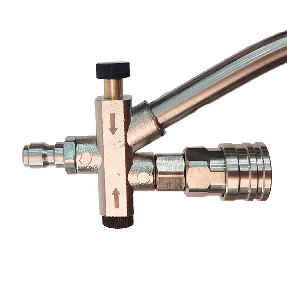 Foam Cannon for Pressure Washer with Dual-Connector Tool, Car Foam   with 1/4'' Quick Connect 1L Transparent Bottle