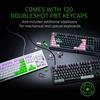 Razer PBT Keycaps, Кварцево-розовый - Игровые колпачки для механических клавиатур, Розовый, Двухцветное литье PBT, Полностью совместимые клавиши [Авторизованный японский]