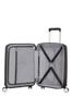 Чемодан-чехол Sound Box Spinner TSA EXP Guaranteed 35 л 55 см Base Black [American Tourister] 55/20 Ручная кладь 2,6 кг