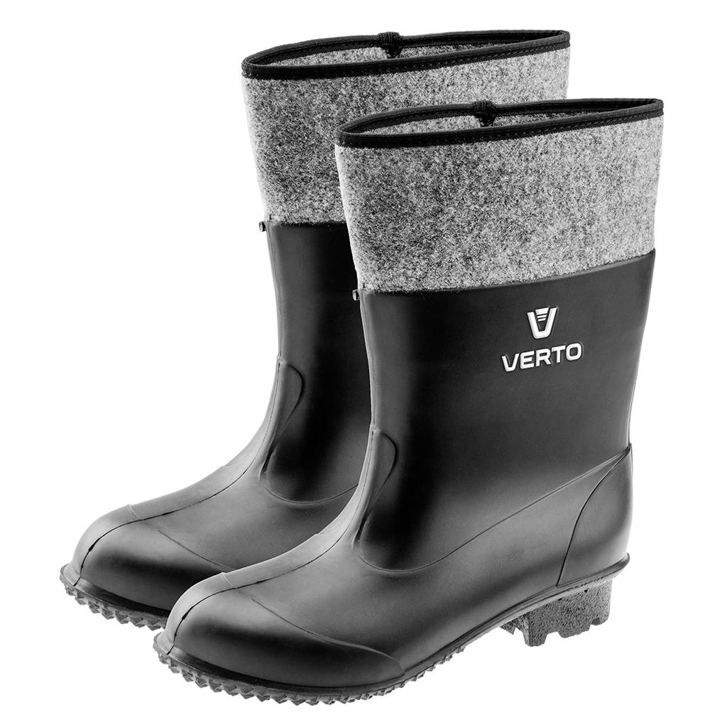 Pvc Rubber Boots, Size 42
