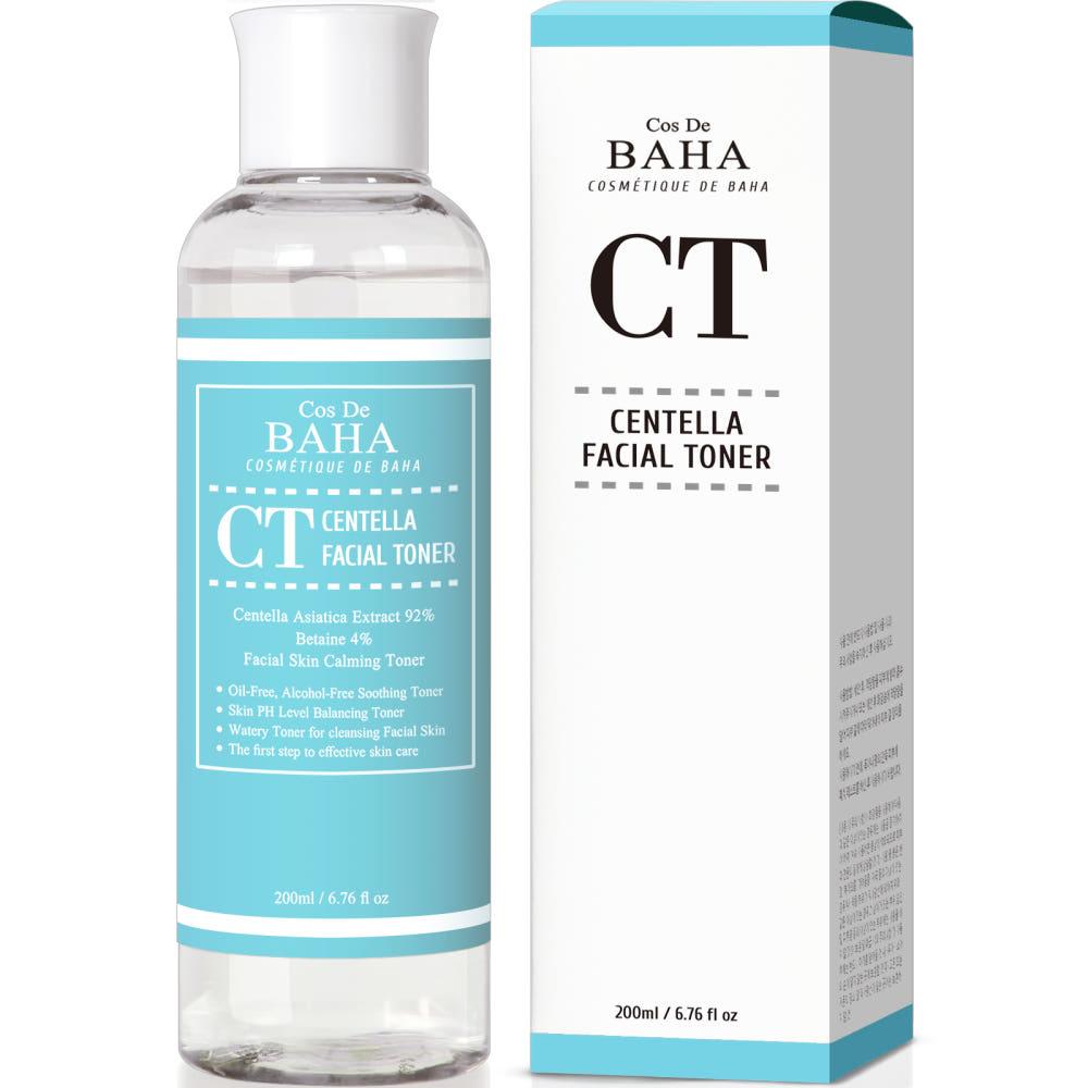 Cos De BAHA CT Centella Asiatica 92% Soothing Hydrating Facial Toner 200ml