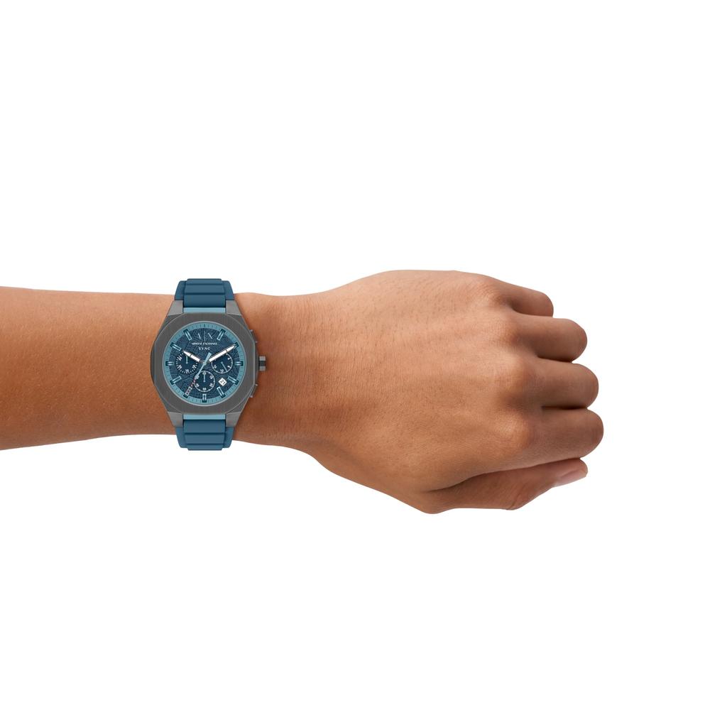 Мужские аналоговые силиконовые часы Armani Exchange AX4291