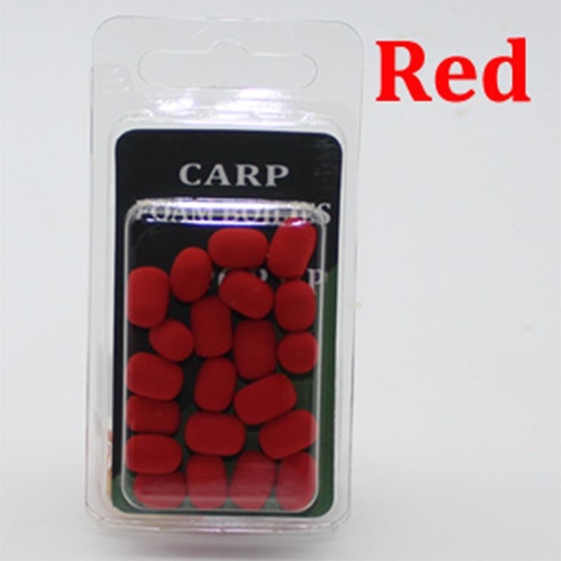 20 шт., цилиндр, приманка для ловли карпа, пена, всплывающие карповые бойлы, приманка для волос, искусственная приманка для поп-корна, метод кормушки для ловли карпа